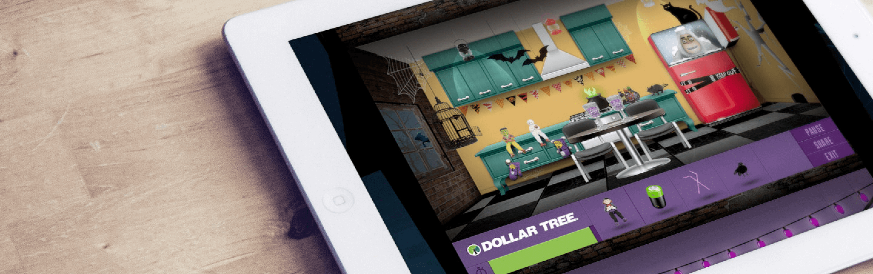 Dollar Tree - Monster Manor, collage